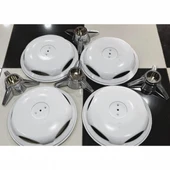 VOLKSWAGEN CRAFTER 16'' İNÇ BEYAZ JANT KAPAĞI 4 ADET 3 KOLLU FIRFIR - 2