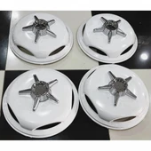 VOLKSWAGEN CRAFTER 16'' İNÇ BEYAZ JANT KAPAĞI 4 ADET 5 KOLLU FIRFIR thumbnail 8