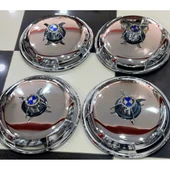 TRANSİT TEK TEKER -JUMBO-SPRİNTER-GRAFTER 16'' İNÇ KROM JANT KAPAĞI 4 ADET (MUSTANG .F.) - 2