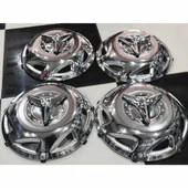 TRANSİT TEK TEKER -JUMBO-SPRİNTER-GRAFTER 16'' İNÇ KROM JANT KAPAĞI 4 ADET (MUSTANG .F.) - 4