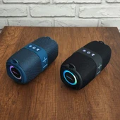 Acl 5.3V Bluetooth Kumaş Dokulu Su Geçirmez Bluetooth Hoparlör ACS-13 - 3