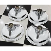 VOLKSWAGEN CRAFTER 16'' İNÇ BEYAZ JANT KAPAĞI 4 ADET 3 KOLLU FIRFIR - 7