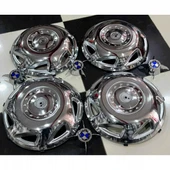 MASTER-DUCATO-DALLİ-JUMPER 16'' İNÇ KROM JANT KAPAĞI 4 ADET 4 KOLLU M.F. - 8