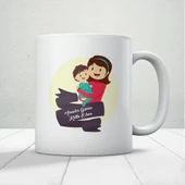 Anneler İçin Sıcacık Bir Hediye Anneler Günün Kutlu Olsun Yazılı Hediyelik Kupa thumbnail 1