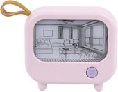 Monozone Tv Şekilli Işık Boyama Dekoratif LED Işıklı Gece Lambası 2 Işık Modu Sevimli Ev Dekorasyonu - 3