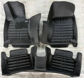 Mercedes C Serisi W205 Uyumlu 2015-2021 5D Havuzlu Karbon Dizayn Paspas Seti thumbnail 1