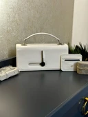 Armine Kartlık ve Bileklik Hediyeli El Ve Kol Çantası Omuz Çantası VS.BLKT.0151 thumbnail 5