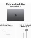 MacBook Air M3 16 GB 512 GB SSD 13.6 MXCR3TUA Uzay Grisi - 5
