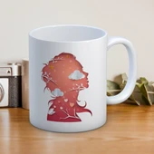 Anneye Özel Mesajlı 1 Adet Sevginizi Yansıtan Anneler Günü Hediyelik Kupa thumbnail 2