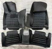 Mercedes C Serisi W206 Uyumlu 2021 Sonrası 5D Havuzlu Karbon Dizayn Paspas Seti thumbnail 1