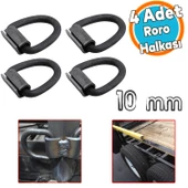 Roro Sallama Halkası Kaynak Klipli Karoser Römork Dorse Yük Sabitleme Metal Halka Bağlama Kancası 4 Adet - 1