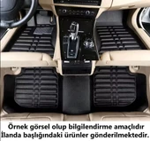 Nissan Qashqai Uyumlu 2014-2021 5D Havuzlu Karbon Dizayn Paspas Seti thumbnail 2