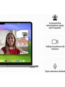 MacBook Air M3 16 GB 512 GB SSD 13.6 MXCR3TUA Uzay Grisi - 6