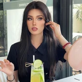 Sıcak Kahverengi Düz Tül Peruk thumbnail 2