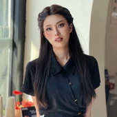 Sıcak Kahverengi Düz Tül Peruk thumbnail 1