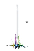 iPad Air 11 2025 M3 A3267 Uyumlu Yapışarak Manyetik Şarj Olabilen Avuçiçi ve Eğim Özellikli Kalem - 1