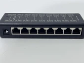 8 Port Ethernet PoE Enjektörü 12-48V - 5