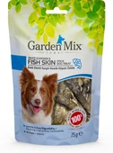 Garden Mix Balık Derisi Sargılı Kemik Köpek Ödülü 75 Gr - 1