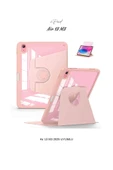 iPad Air 13 2025 M3 Çip Uyumlu 360° Dönebilen Yatay Dikey Standlı Fuchsia Pino Tablet Kılıfı thumbnail 2