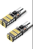 T10 Dipsiz Canbus Park Led Geri Vites Ampulü 26 Led (2 Adet) - 1