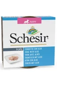 Schesir C688 Puppy Jelly Ton Balıklı Aloe Veralı Yavru Köpek Konservesi 150 Gr - 1
