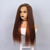 Kızıl Kahve Yaki Afro Peruk - 3