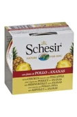 Schesir C371 Jelly Tavuk Etli ve Ananas Köpek Konservesi 150 Gr - 1