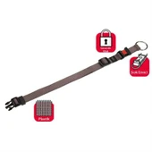 Karlıe Kilitli Boyun Tasma L 45-65Cm Gri - 1