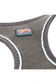 Tailpetz Air-Mesh Harness Köpek Göğüs Tasması 3XSmall Kahve Rengi - 5