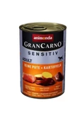 Animonda Gran Carno Sensitive Hindili Ve Patatesli Yetişkin Köpek Konservesi 400 Gr - 1
