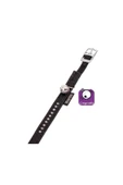 Karlıe Deri Taşlı Kedi Tasma Xs 30Cm-11Mm Siyah - 1