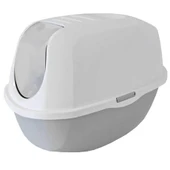Moderna Smart Kapalı Kedi Tuvaleti Gri 54 CM - 1