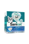 SaniCat Active White Ultra Topaklanan Kedi Kumu 10lt - 1