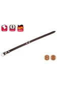 Karlıe Deri Boyun Tasma Perçinli 24 Cm K.Rengi - 1