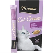 Miamor Cream Malt-Peynir Kedi Ödülü 6X15 G - 1