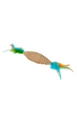 Eastland Karton Tüylü Kedi Oyuncağı 10x3 Cm - 1