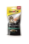 GimCat Nutripockets Kedi Ödülü Dental 60Gr - 1