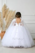 Kız Çocuk Abiye Helen Beyaz - 3