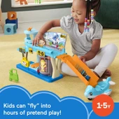 Fisher Price Little People Eğlenceli Havaalanı Oyun Seti HTJ26 - 5