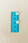 Oya Abiye Bileklik Kolye Pleksi Metalik Plastik Pul Gümüş Renk 8 gram 70 adet - BNC502 - 2