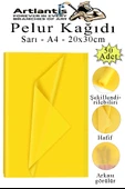 Pelur Kağıdı Renkli 50 li 1 Paket A4 Pelur Kagıt Moda Tasarım Tekstil Hediye Paketleme Ambalaj Kağıdı Parti Doğum Günü - 10