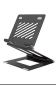 Ayarlanabilir Metal Dizüstü Destek Tabanı Katlanabilir Taşınabilir Laptop Sehpası Standı - 7