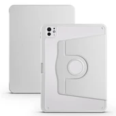 iPad Pro 11 2024 Kılıf Termik Kalem Bölmeli Dönebilen Standlı Kılıf thumbnail 6