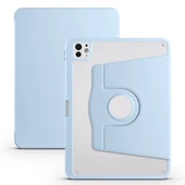 iPad Pro 11 2024 Kılıf Termik Kalem Bölmeli Dönebilen Standlı Kılıf thumbnail 5