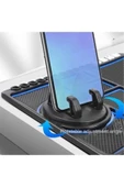 Numaratörlü  Araç Içi Torpido Üstü Kaymaz Ped Mat Telefon Gözlük Tutucu Torpido Telefon Tutucu - 5