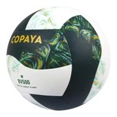 Copaya BV500 Hibrit Plaj Voleybol Topu Yeşil-Beyaz No:5 280 gram - 2