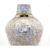 Pirinç Sedefli Vazo 35 Cm thumbnail 2