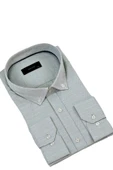Erkek Büyük Beden Klasik Tek Cepli Uzun Kol Gömlek BGL-ST04342 thumbnail 6