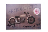 Motorsiklet Tablo Pano Dekoratif Hediyelik - 1
