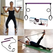 TOPTANBULURUM Jimnastik Çubuğu Plates Barı Taşınabilir Spor Ve Egzersiz Aleti - 3